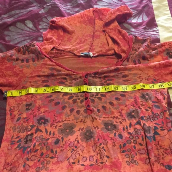 Free People Hooded Thermal - Picture 7 of 9